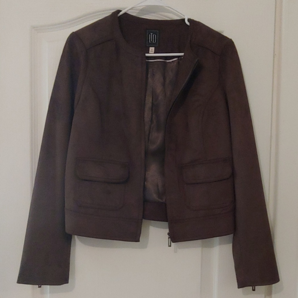 NWOT Limited Faux Suede Jacket Size Small